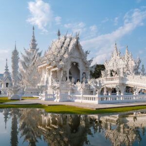 Chiang Rai full Day-Trip (White Temple, Blue Temple, Hill-tribe village)
