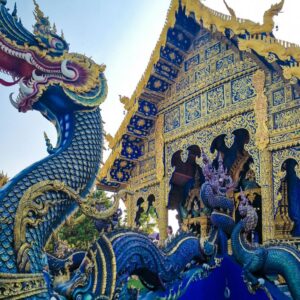 ChiangRai One Full Day (White temple, Blue Temple + Golden Triangle)