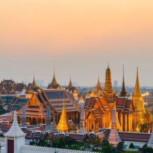 Floating Market + Train Market + Grand Palace and Temples