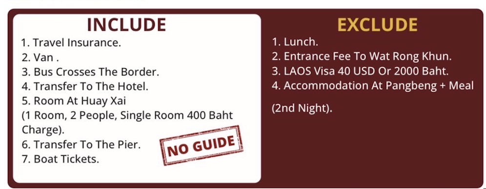 2 Days 1 night - Slow Boat to Laos (From Chiang Rai To Luang Prabang - Join Group) - Image 4