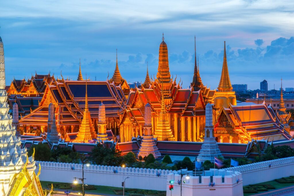 The Grand Palace in Bangkok, Thailand