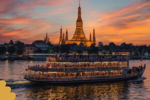 Bangkok Dinner Cruise  - Private Transfer + Join Cruise